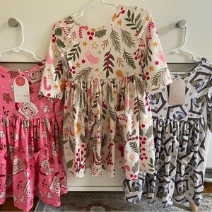 NWT Mila & Rose 3T Christmas Dress lot